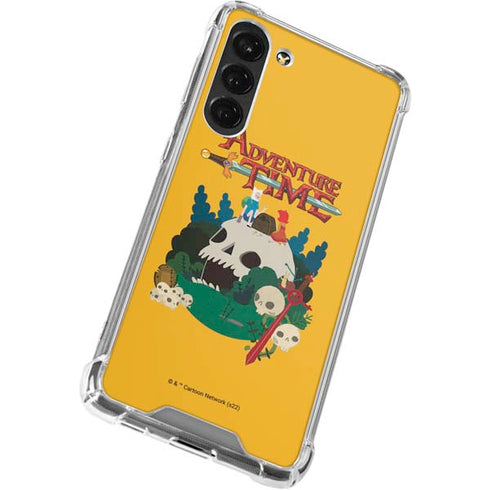 Adult Swim Adventure Time Cave Of Skulls Galaxy S23 Plus Clear Case