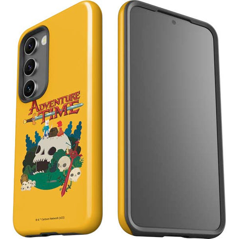 Adult Swim Adventure Time Cave Of Skulls Galaxy S23 Plus Pro Case