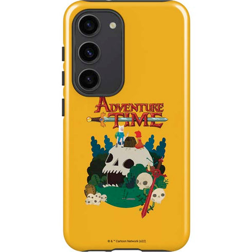 Adult Swim Adventure Time Cave Of Skulls Galaxy S23 Pro Case