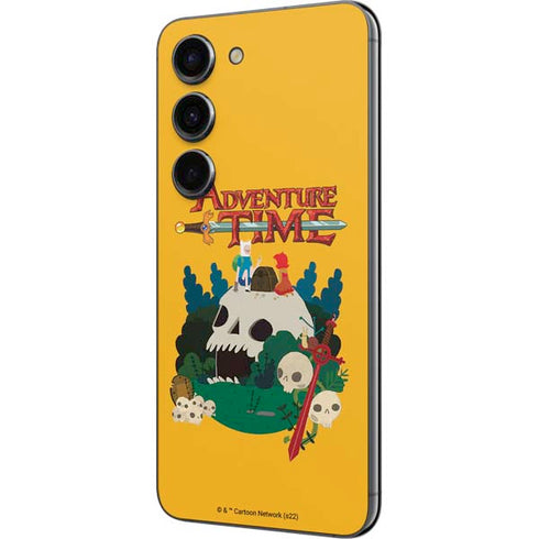 Adult Swim Adventure Time Cave Of Skulls Galaxy S23 Skin