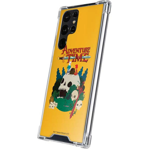 Adult Swim Adventure Time Cave Of Skulls Galaxy S24 Ultra Clear Case