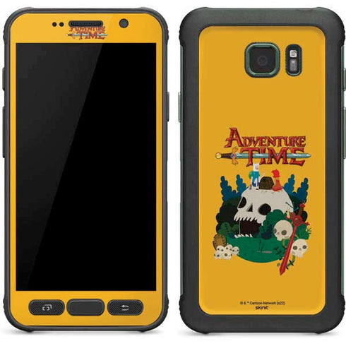 Adult Swim Adventure Time Cave Of Skulls Galaxy S7 Active Skin