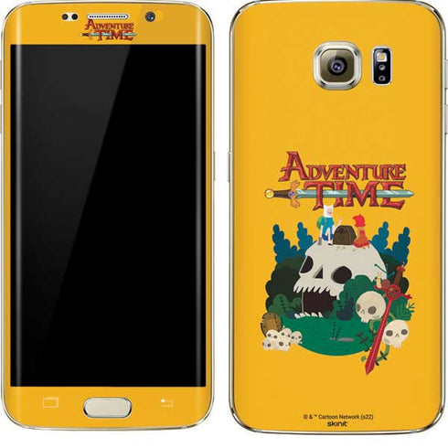 Adult Swim Adventure Time Cave Of Skulls Galaxy S7 Edge Skin