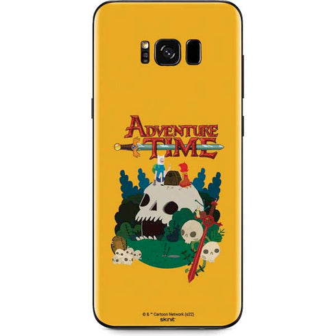 Adult Swim Adventure Time Cave Of Skulls Galaxy S8 Plus Skin