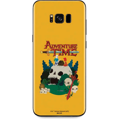 Adult Swim Adventure Time Cave Of Skulls Galaxy S8 Skin