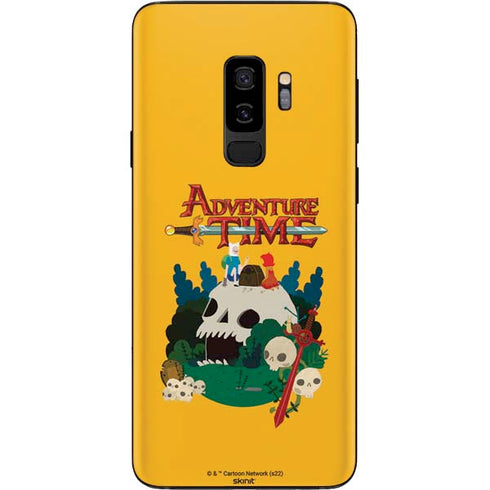 Adult Swim Adventure Time Cave Of Skulls Galaxy S9 Plus Skin