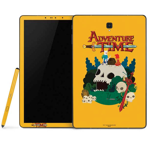Adult Swim Adventure Time Cave Of Skulls Samsung Galaxy Tab Skin