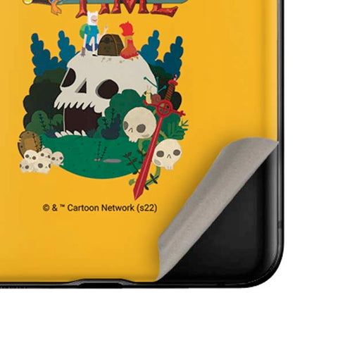 Adult Swim Adventure Time Cave Of Skulls Galaxy Z Flip Skin
