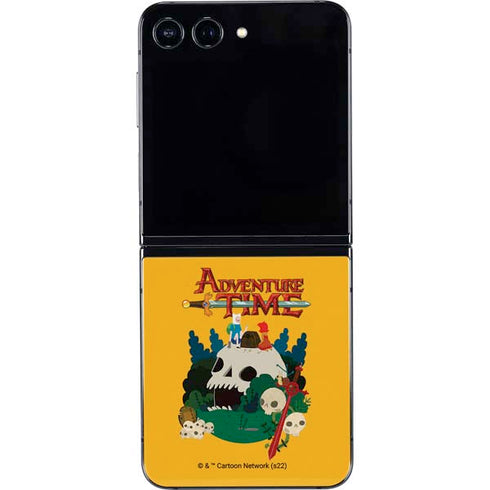 Adult Swim Adventure Time Cave Of Skulls Galaxy Z Flip5 5G Skin