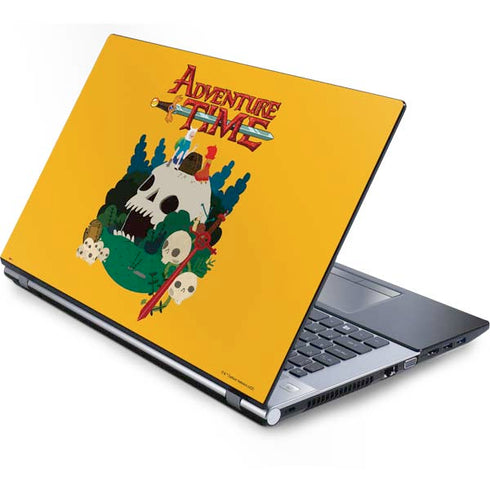 Adult Swim Adventure Time Cave Of Skulls Generic Laptop Skin