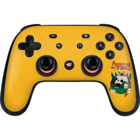 Adult Swim Adventure Time Cave Of Skulls Google Stadia Controller Skin
