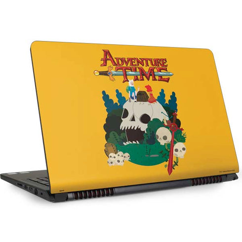 Adult Swim Adventure Time Cave Of Skulls Dell Inspiron Skin