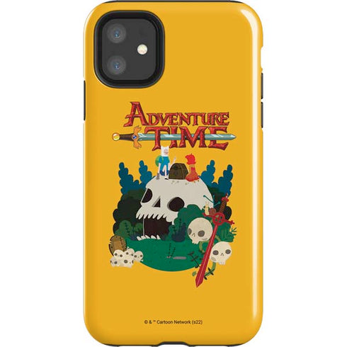 Adult Swim Adventure Time Cave Of Skulls iPhone 11 Impact Case