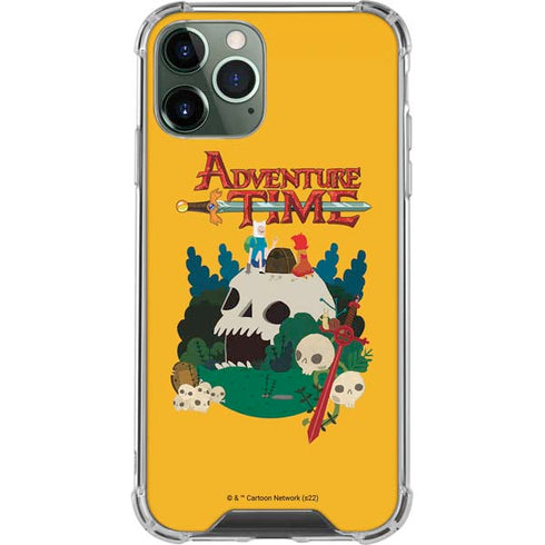 Adult Swim Adventure Time Cave Of Skulls iPhone 11 Pro Max Clear Case