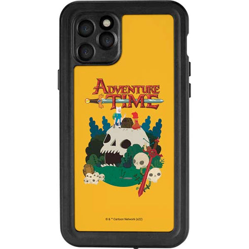 Adult Swim Adventure Time Cave Of Skulls iPhone 11 Pro Waterproof Case