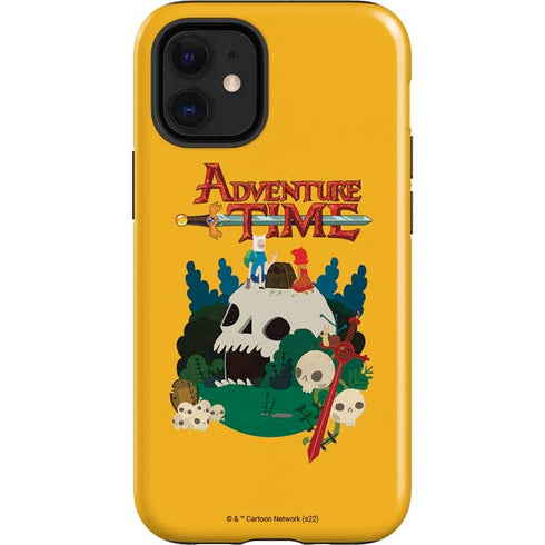 Adult Swim Adventure Time Cave Of Skulls iPhone 12 Mini Impact Case