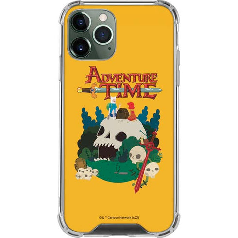 Adult Swim Adventure Time Cave Of Skulls iPhone 12 Pro Max Clear Case