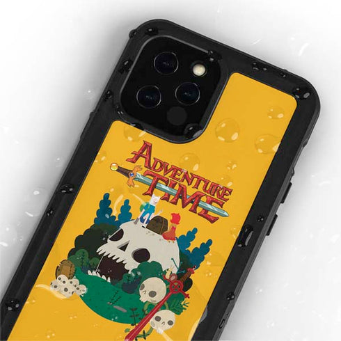 Adult Swim Adventure Time Cave Of Skulls iPhone 12 Pro Max Waterproof Case