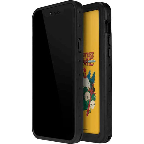 Adult Swim Adventure Time Cave Of Skulls iPhone 13 Mini Waterproof Case