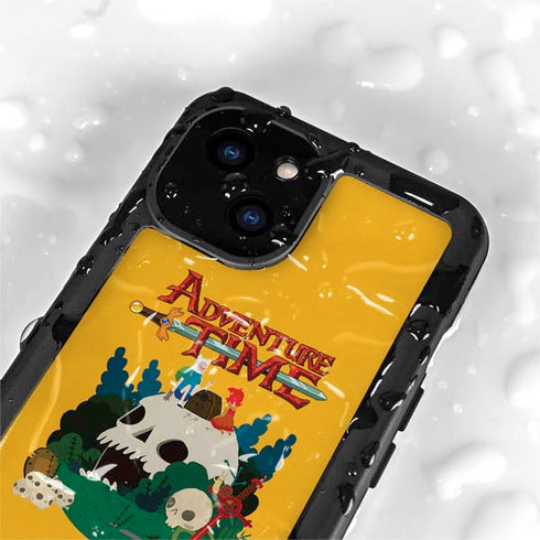 Adult Swim Adventure Time Cave Of Skulls iPhone 13 Mini Waterproof Case