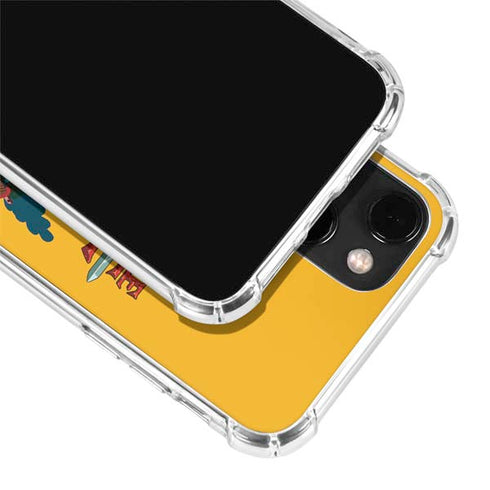 Adult Swim Adventure Time Cave Of Skulls iPhone 14 Plus Clear Case