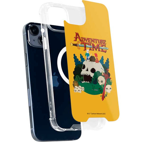 Adult Swim Adventure Time Cave Of Skulls iPhone 15 Plus MagSafe Case