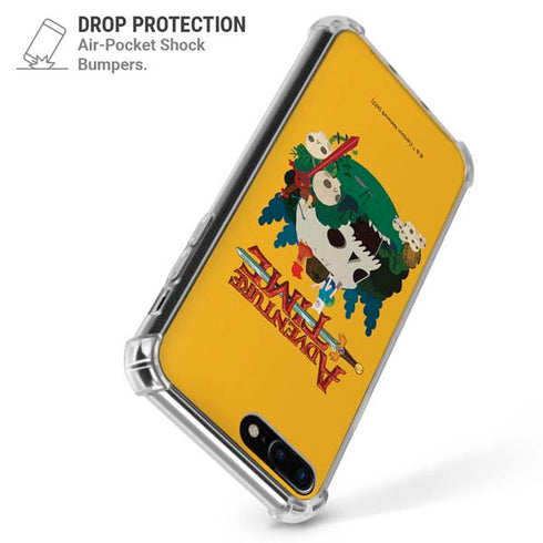Adult Swim Adventure Time Cave Of Skulls iPhone 7/8 Plus Clear Case