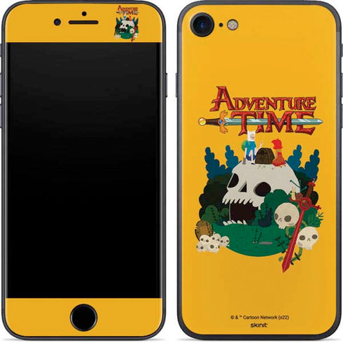 Adult Swim Adventure Time Cave Of Skulls iPhone 8 Skin