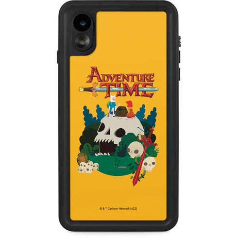 Adult Swim Adventure Time Cave Of Skulls iPhone XR Waterproof Case