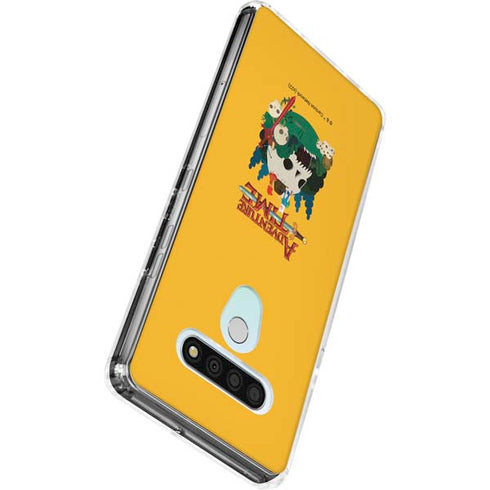 Adult Swim Adventure Time Cave Of Skulls LG Stylo 6 Clear Case