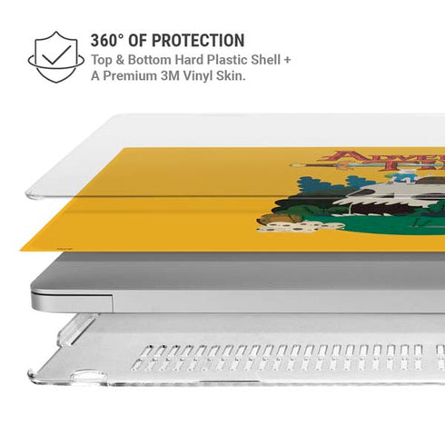 Adult Swim Adventure Time Cave Of Skulls MacBook Air 13in M1 (2021) Case plus Skin