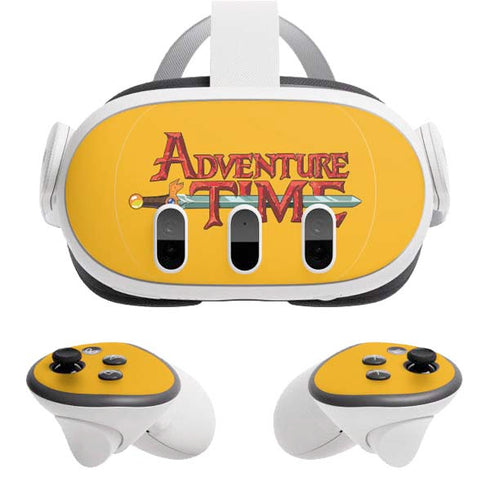 Adult Swim Adventure Time Cave Of Skulls Meta Quest 3 Skin