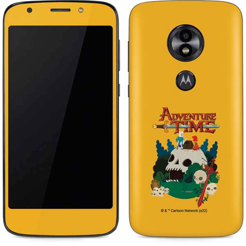 Adult Swim Adventure Time Cave Of Skulls Moto E5 Play Skin