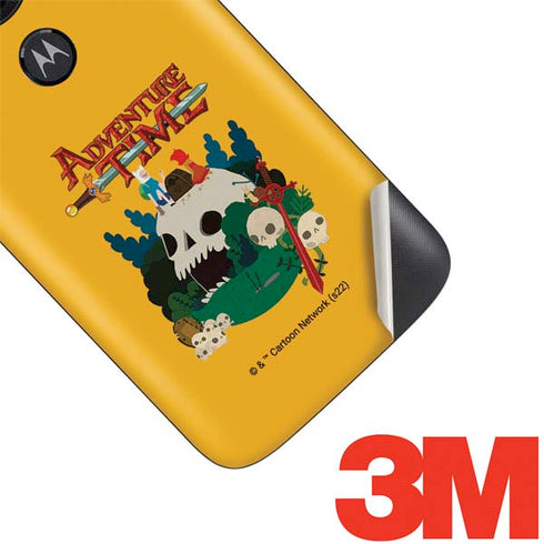 Adult Swim Adventure Time Cave Of Skulls Moto E5 Play Skin