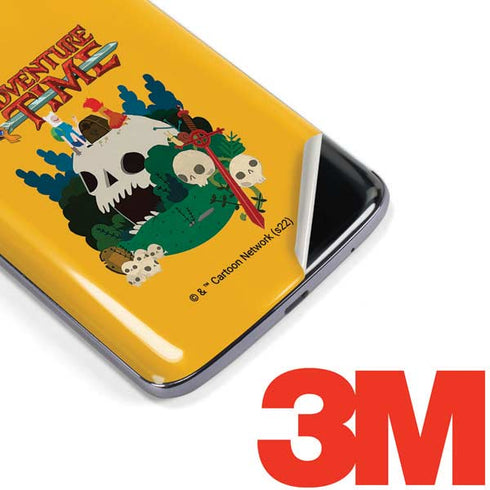 Adult Swim Adventure Time Cave Of Skulls Moto E5 Plus Skin