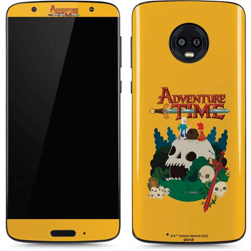 Adult Swim Adventure Time Cave Of Skulls Moto G6 Skin
