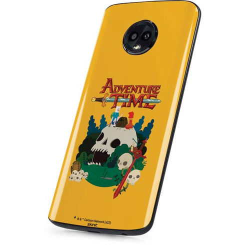 Adult Swim Adventure Time Cave Of Skulls Moto G6 Skin