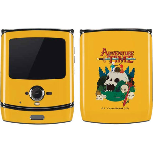 Adult Swim Adventure Time Cave Of Skulls Motorola RAZR Skin