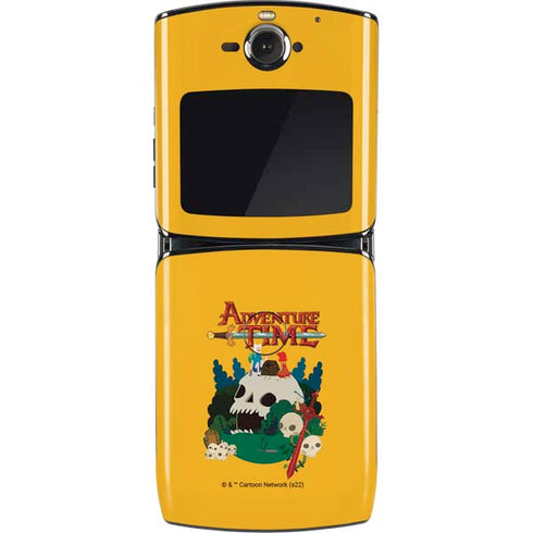 Adult Swim Adventure Time Cave Of Skulls Motorola RAZR Skin