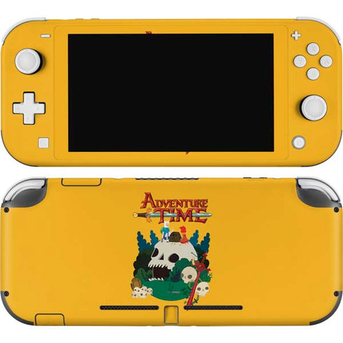 Adult Swim Adventure Time Cave Of Skulls Nintendo Switch Lite Skin