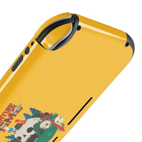 Adult Swim Adventure Time Cave Of Skulls Nintendo Switch Lite Skin