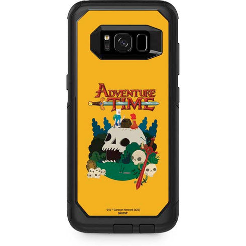 Adult Swim Adventure Time Cave Of Skulls Otterbox Commuter Galaxy Skin