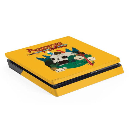 Adult Swim Adventure Time Cave Of Skulls PS4 Slim Skin
