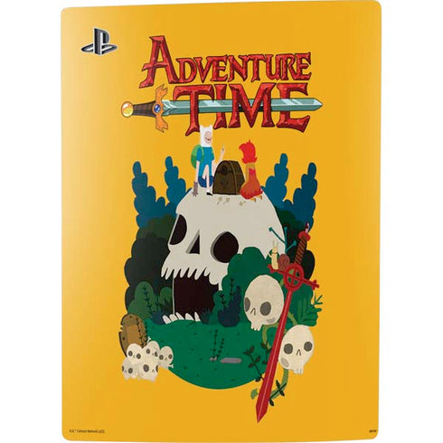 Adult Swim Adventure Time Cave Of Skulls PS5 Console Skin