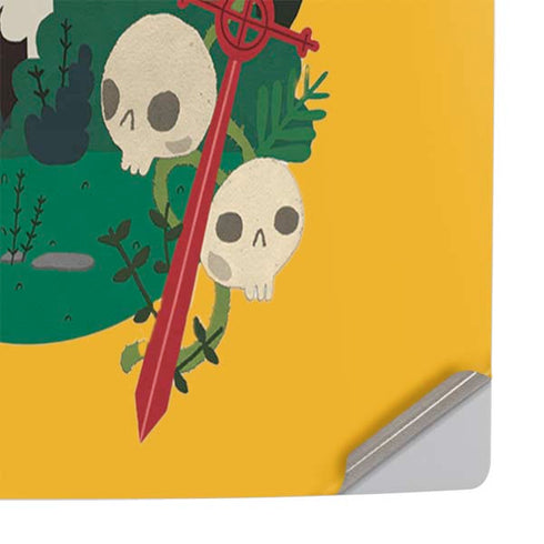 Adult Swim Adventure Time Cave Of Skulls PS5 Console Skin