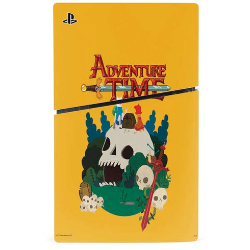 Adult Swim Adventure Time Cave Of Skulls PS5 Slim Digital Edition Bundle Skin