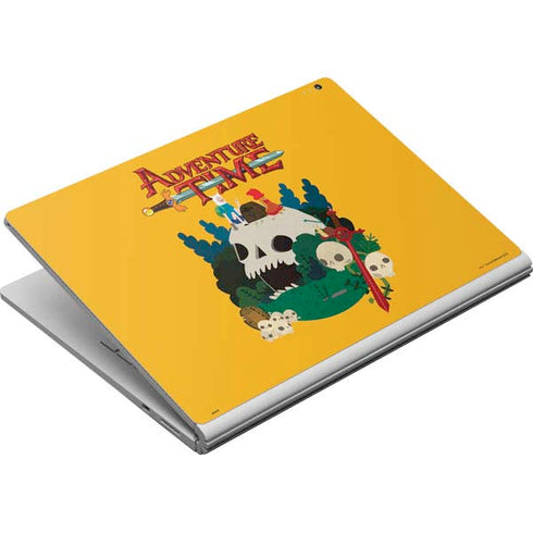 Adult Swim Adventure Time Cave Of Skulls Surface Book Skin