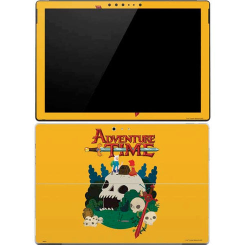 Adult Swim Adventure Time Cave Of Skulls Surface Pro 4 Skin