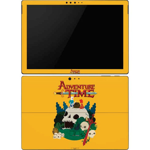 Adult Swim Adventure Time Cave Of Skulls Surface Pro 6 Skin
