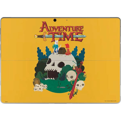 Adult Swim Adventure Time Cave Of Skulls Surface Pro 8 Skin